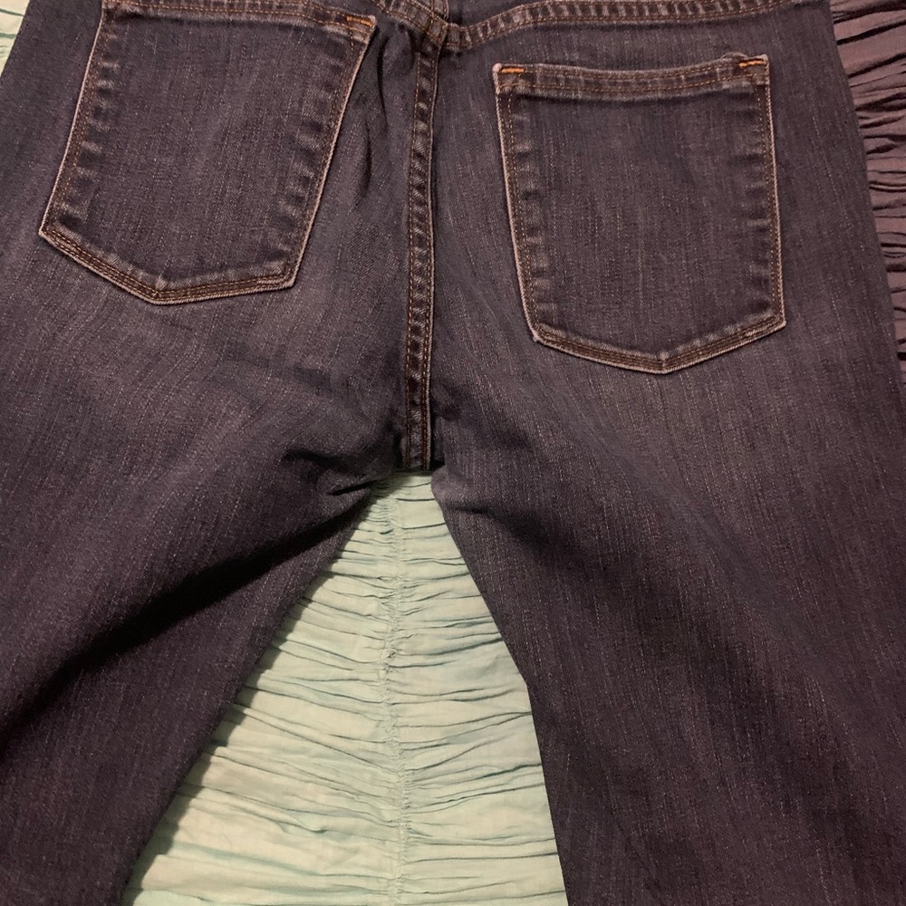 J. Crew Midrise Toothpick Skinny Jeans - Blue - Picture 4 of 9